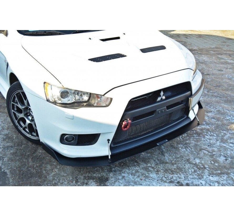 Maxton Design FRONT RACING SPLITTER V.1 Mitsubishi Lancer Evo X