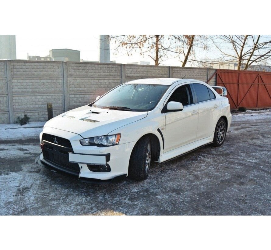 Maxton Design FRONT RACING SPLITTER V.1 Mitsubishi Lancer Evo X