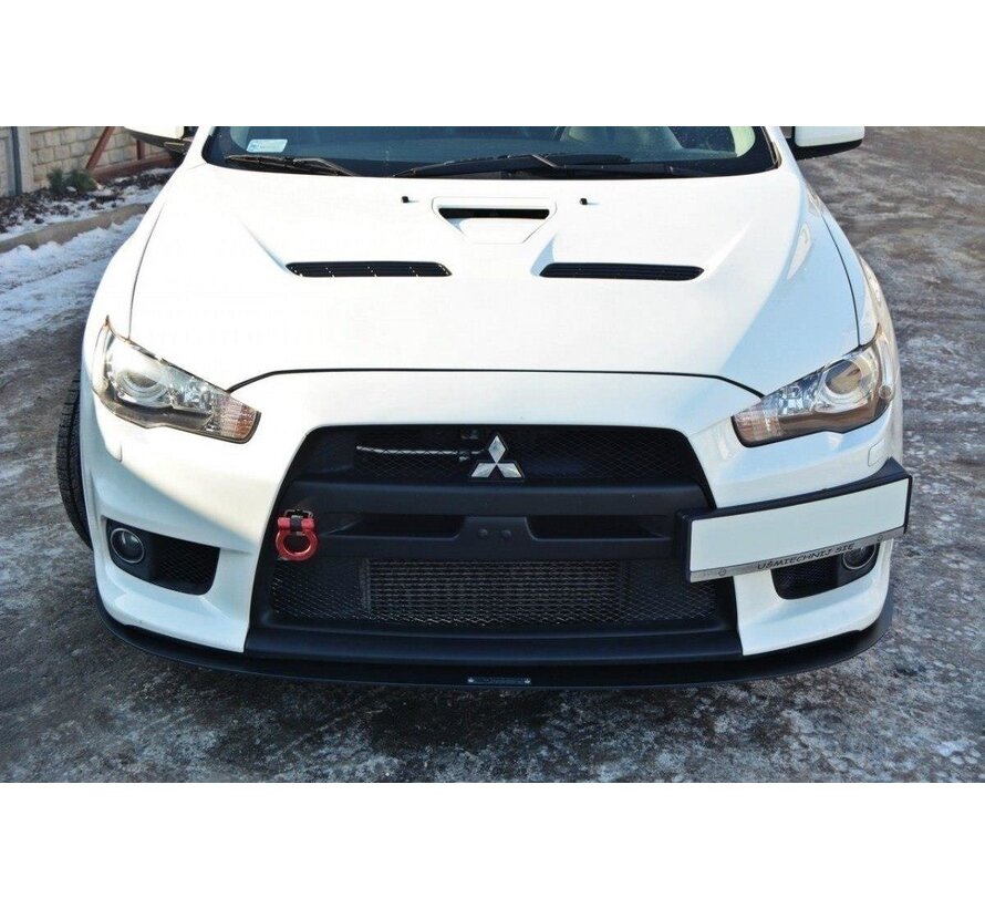 Maxton Design FRONT RACING SPLITTER V.3 Mitsubishi Lancer Evo X