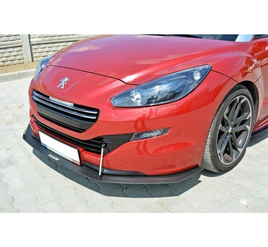 Maxton Design FRONT RACING SPLITTER PEUGEOT RCZ Facelift