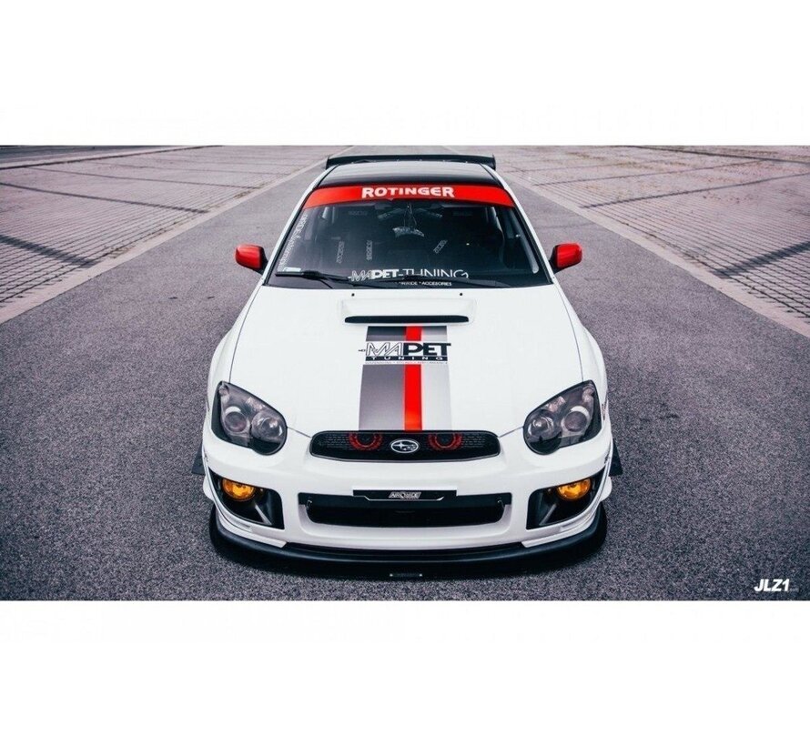 Maxton Design FRONT RACING SPLITTER Subaru Impreza WRX STI (BLOBEYE)