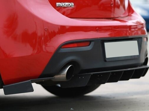 Maxton Design Maxton Design REAR SIDE SPLITTERS MAZDA 3 MK2 MPS