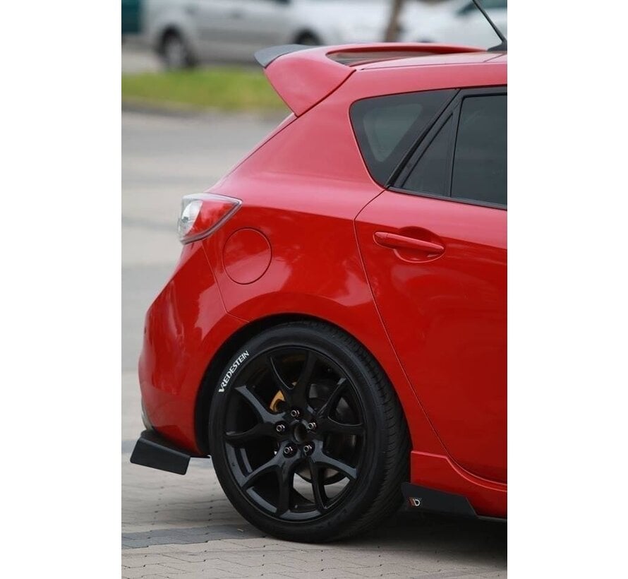 Maxton Design REAR SIDE SPLITTERS MAZDA 3 MK2 MPS