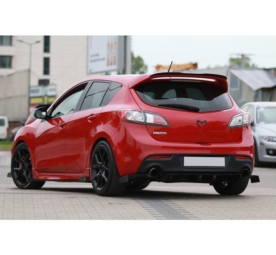 Maxton Design REAR SIDE SPLITTERS MAZDA 3 MK2 MPS