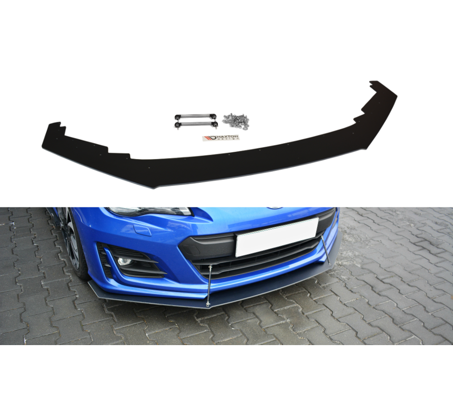 Maxton Design FRONT RACING SPLITTER V.1 SUBARU BRZ FACELIFT