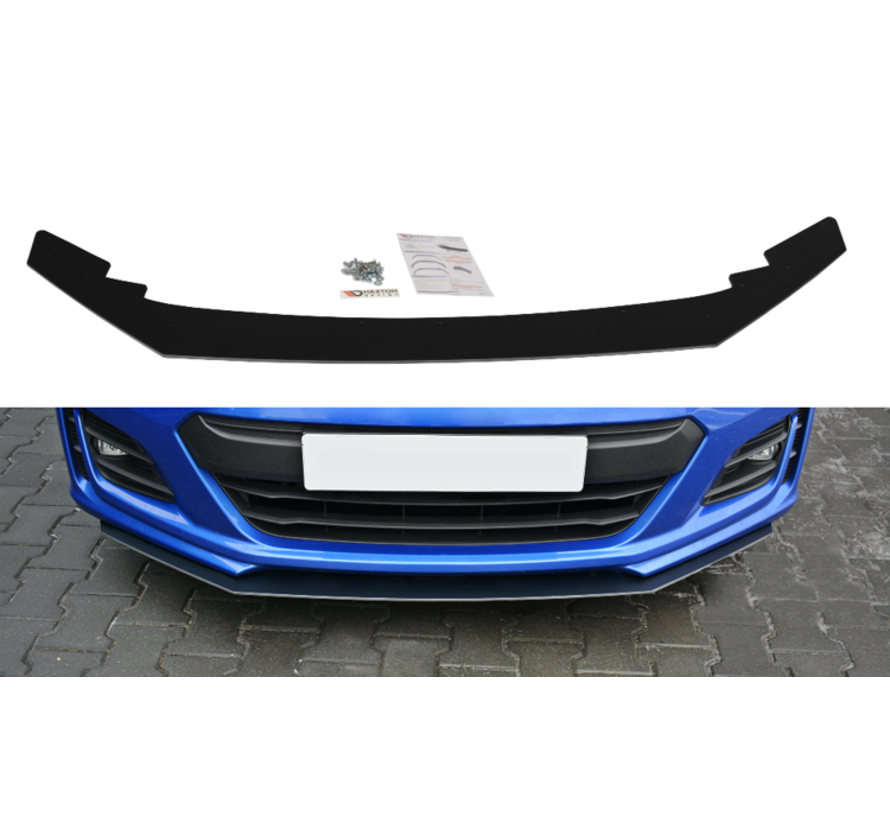 Maxton Design FRONT RACING SPLITTER V.2 SUBARU BRZ FACELIFT