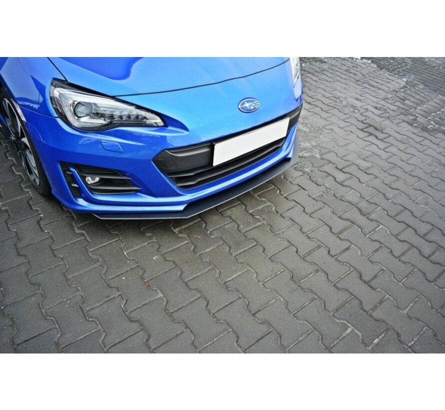 Maxton Design FRONT RACING SPLITTER V.2 SUBARU BRZ FACELIFT