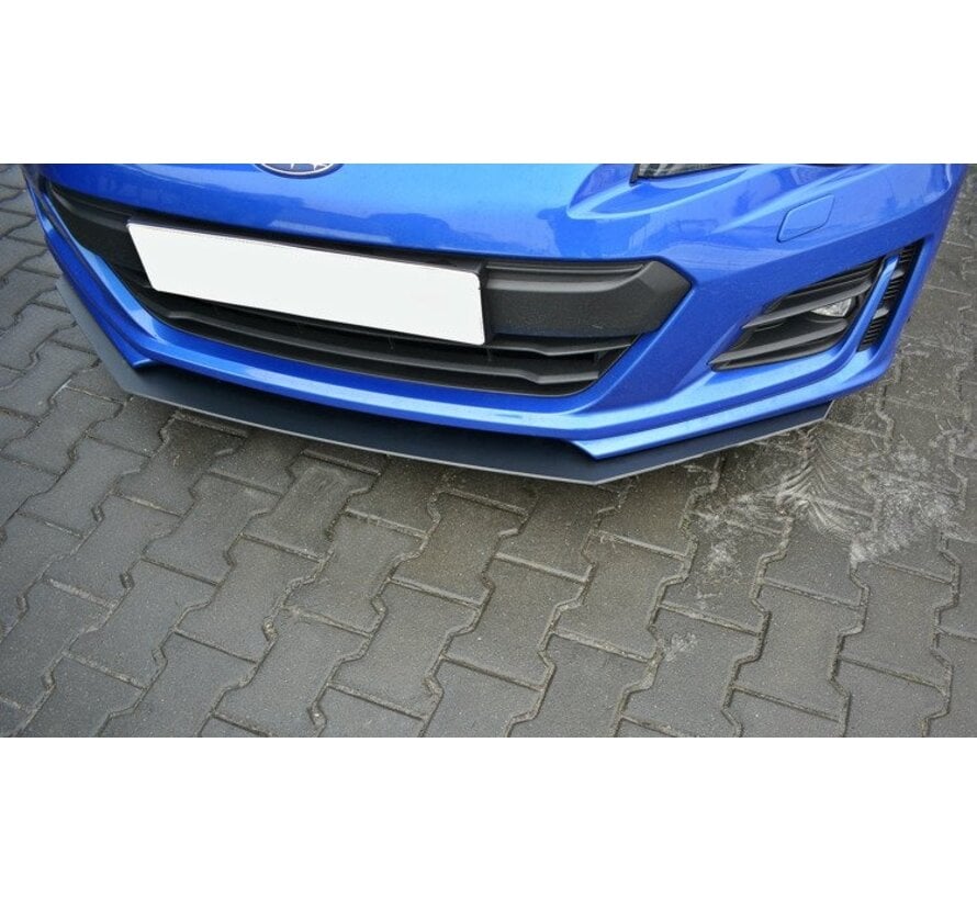 Maxton Design FRONT RACING SPLITTER V.2 SUBARU BRZ FACELIFT