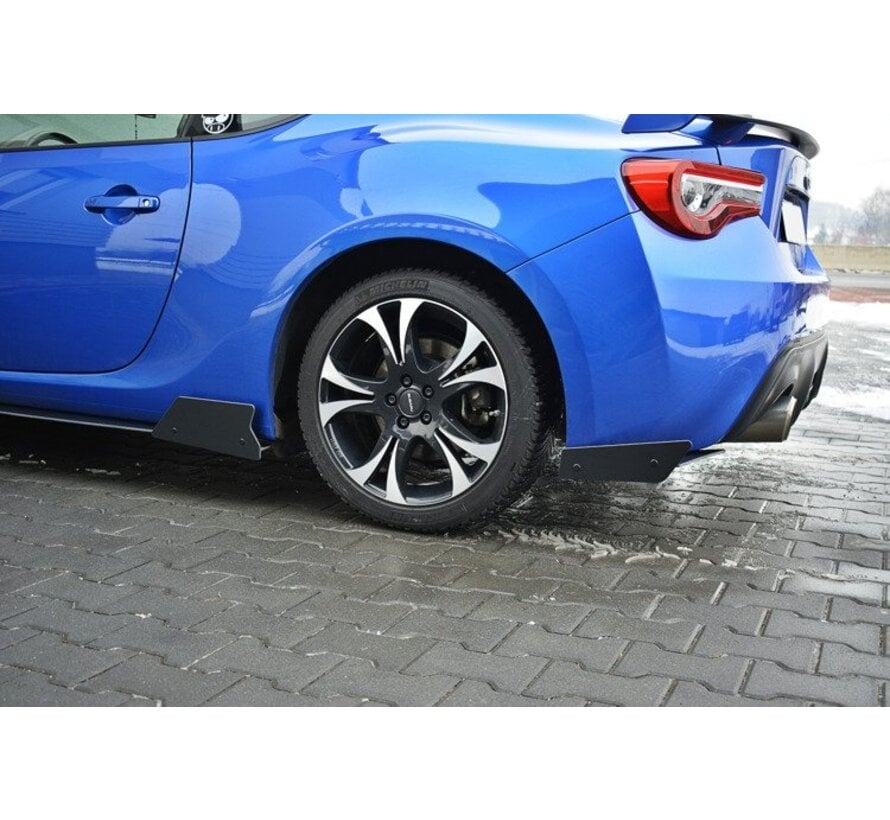 Maxton Design RACING REAR SIDE SPLITTERS SUBARU BRZ FACELIFT