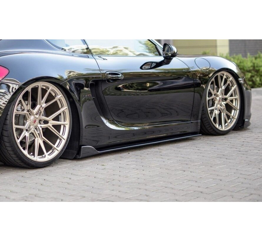 Maxton Design SIDE SKIRTS DIFFUSERS Porsche Cayman Mk2 981C