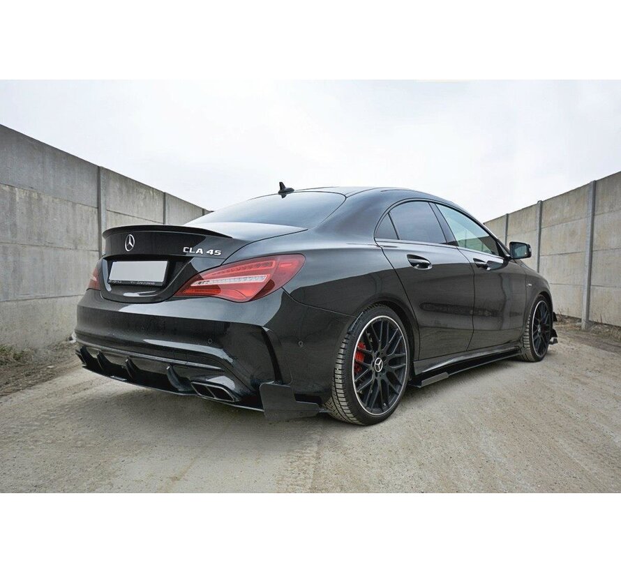 Maxton Design RACING SIDE SKIRTS DIFFUSERS V.1 Mercedes CLA A45 AMG C117 Facelift