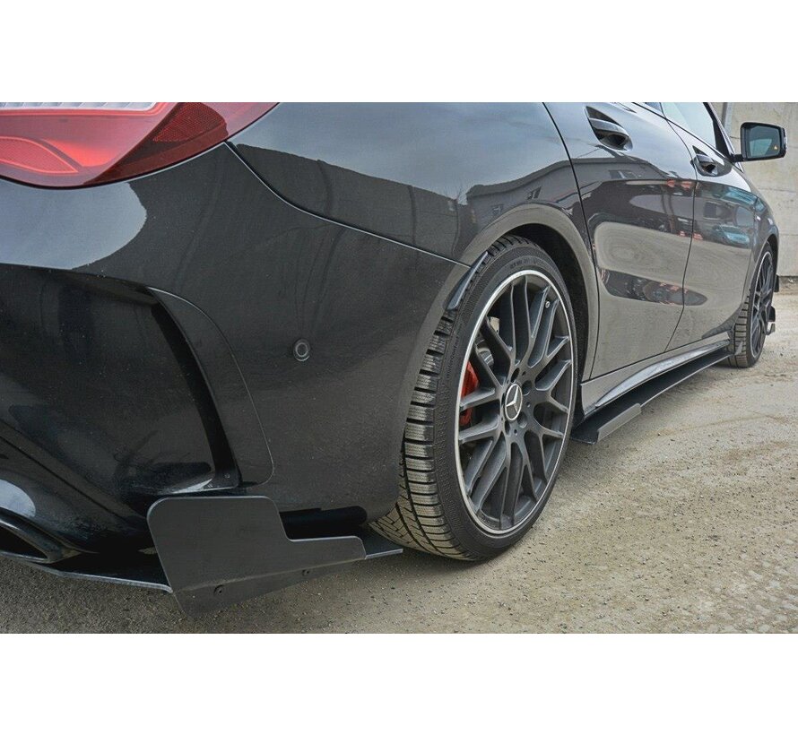 Maxton Design RACING SIDE SKIRTS DIFFUSERS V.1 Mercedes CLA A45 AMG C117 Facelift