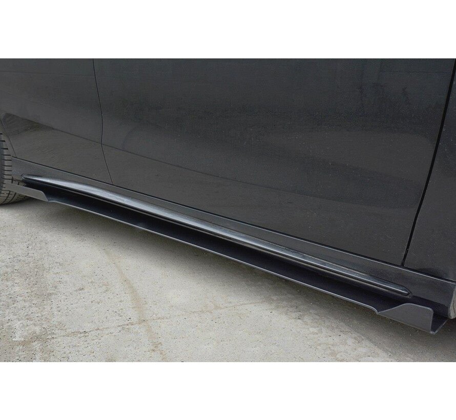 Maxton Design RACING SIDE SKIRTS DIFFUSERS V.1 Mercedes CLA A45 AMG C117 Facelift