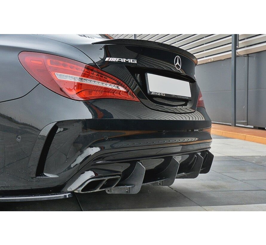 Maxton Design REAR DIFFUSER V.1 Mercedes CLA A45 AMG C117 Facelift