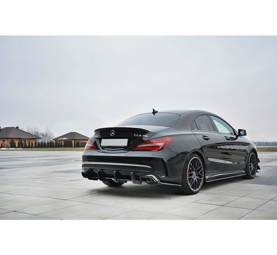 Maxton Design REAR DIFFUSER V.1 Mercedes CLA A45 AMG C117 Facelift