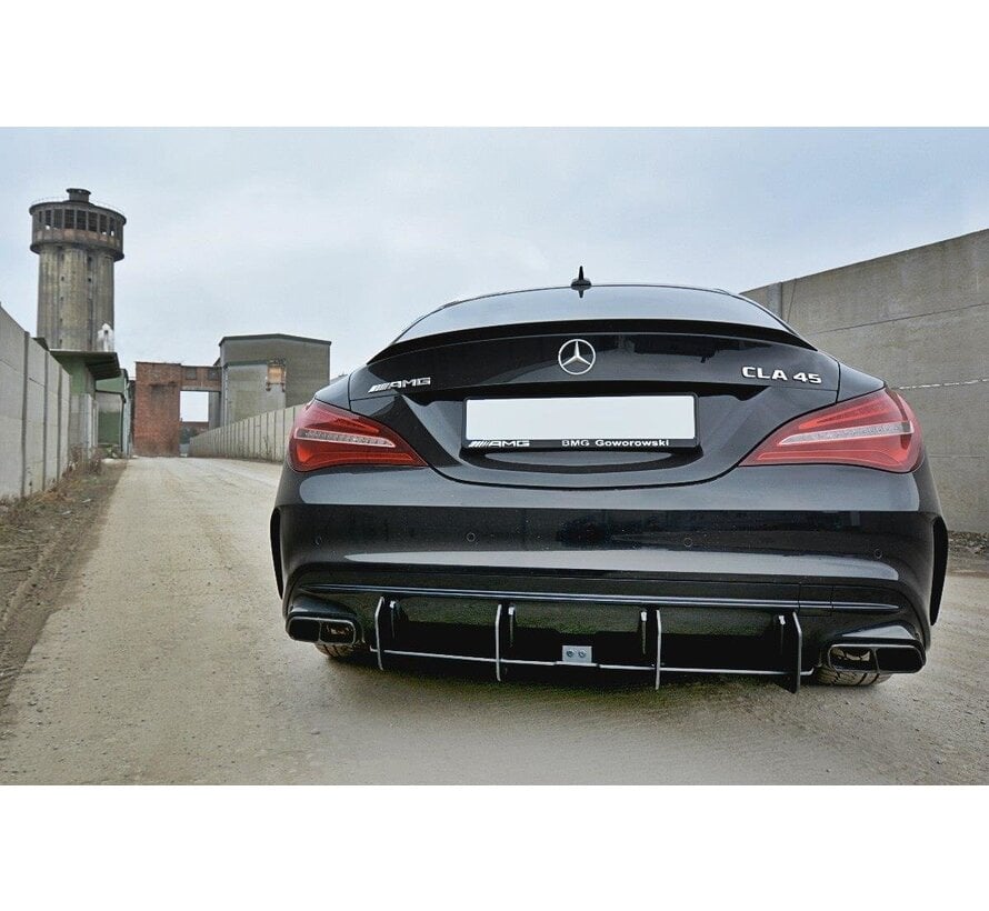 Maxton Design REAR DIFFUSER V.2 Mercedes CLA A45 AMG C117 Facelift