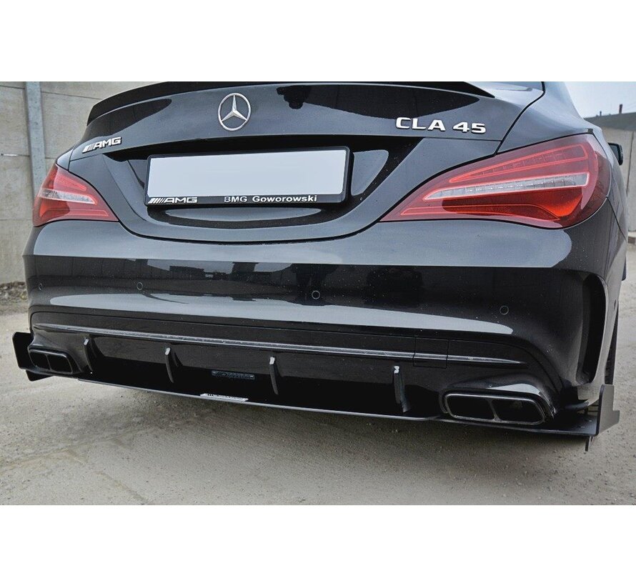 Maxton Design REAR DIFFUSER V.3 Mercedes CLA A45 AMG C117 Facelift