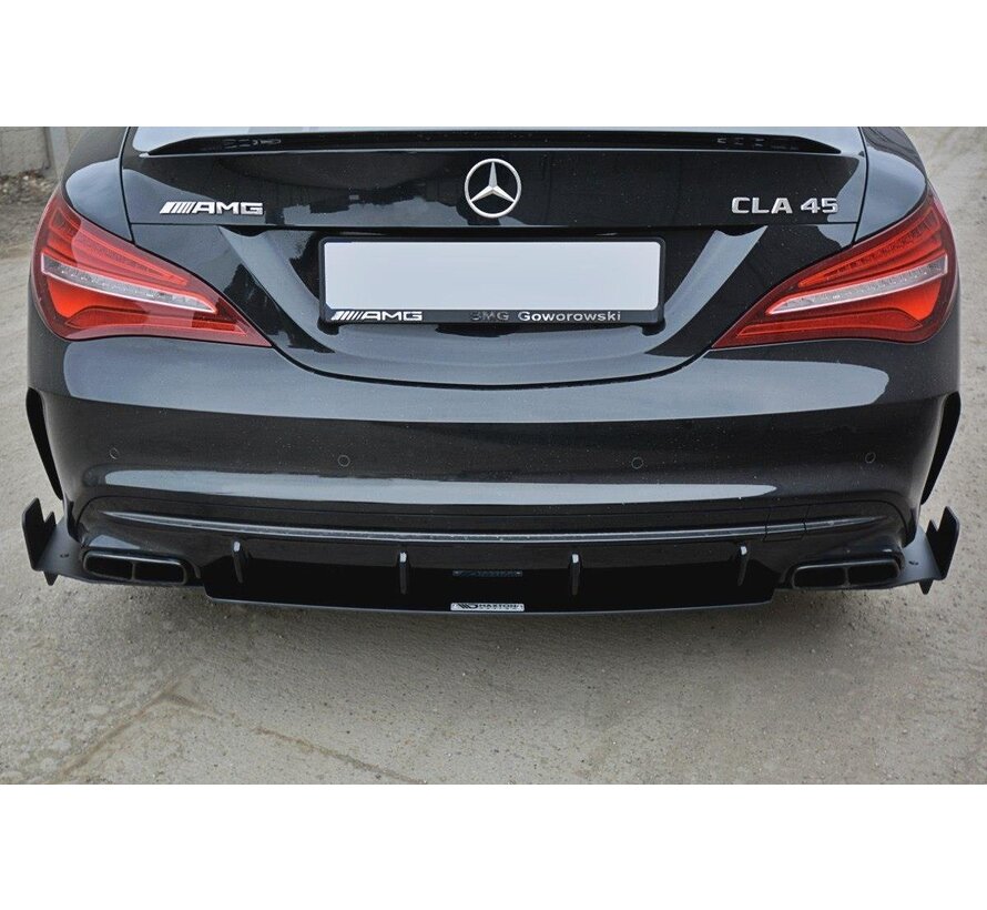 Maxton Design REAR DIFFUSER V.3 Mercedes CLA A45 AMG C117 Facelift