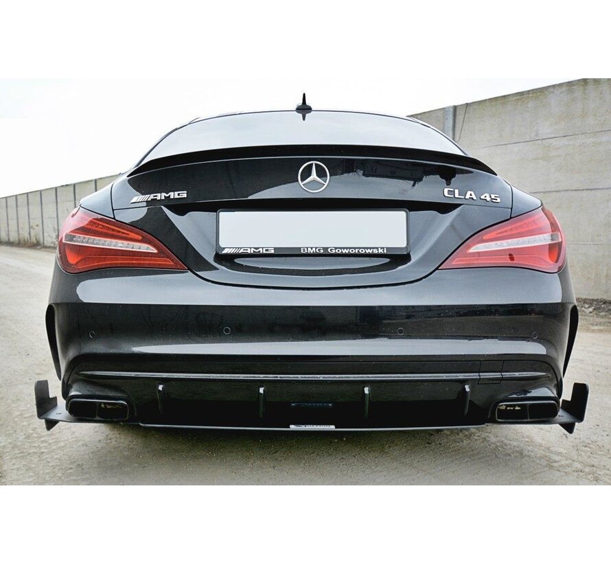 Maxton Design REAR DIFFUSER V.3 Mercedes CLA A45 AMG C117 Facelift