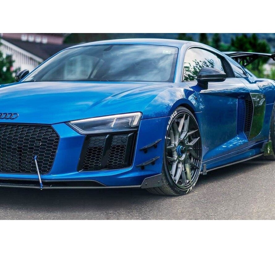 Maxton Design Front Bumper Wings (Canards) Audi R8 Mk.2