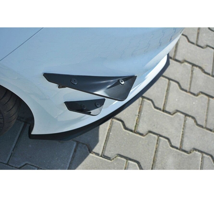 Maxton Design Front Bumper Wings (Canards) Ford Fiesta Mk8 ST/ ST-Line