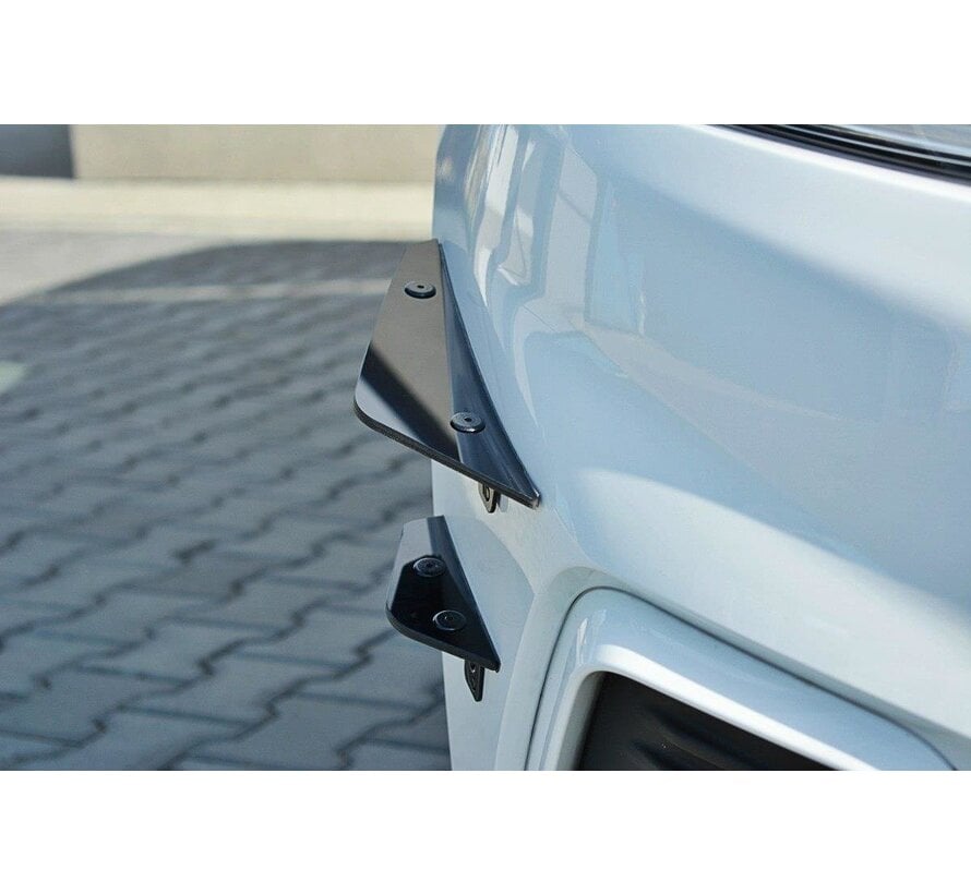 Maxton Design Front Bumper Wings (Canards) Ford Fiesta Mk8 ST/ ST-Line