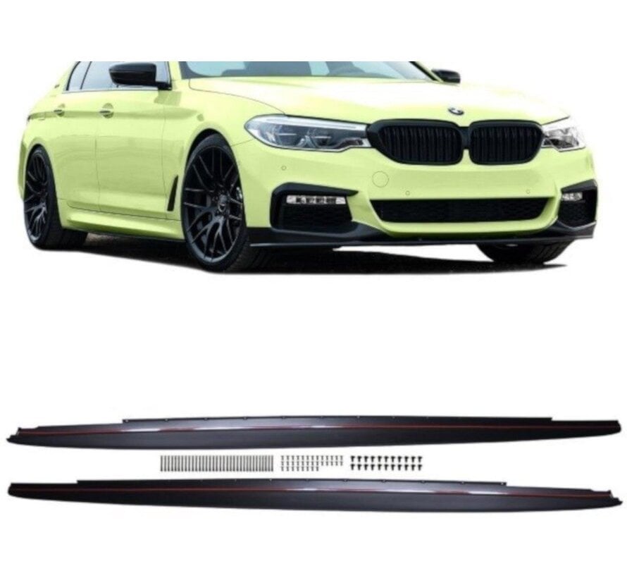 Maxton Design Side Skirts SPORT- PERFORMANCE for BMW 5 G30 M-Package