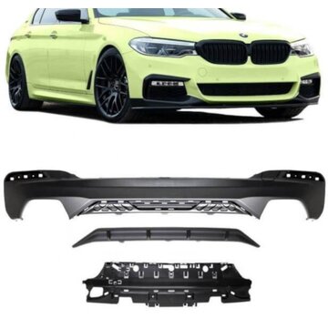 Maxton Design Maxton Design Rear Valance Sport-Performance for BMW 5er G30 G31 with M-Package