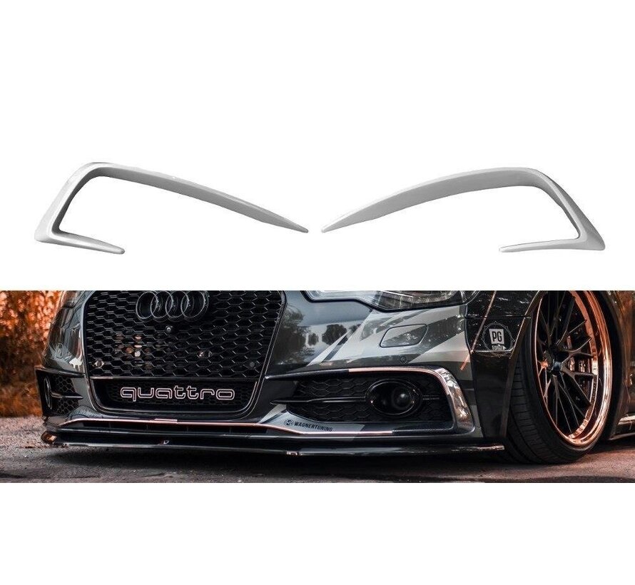 Maxton Design Frames for lights Audi S6 / A6 S-Line C7