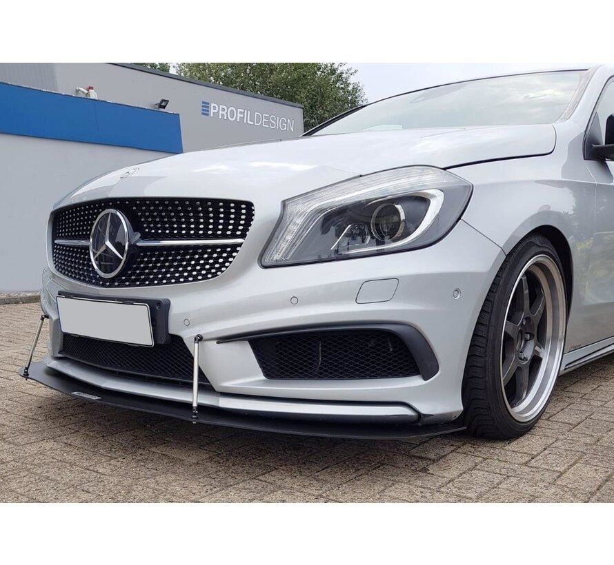 Maxton Design FRONT RACING SPLITTER Mercedes A W176 AMG-Line