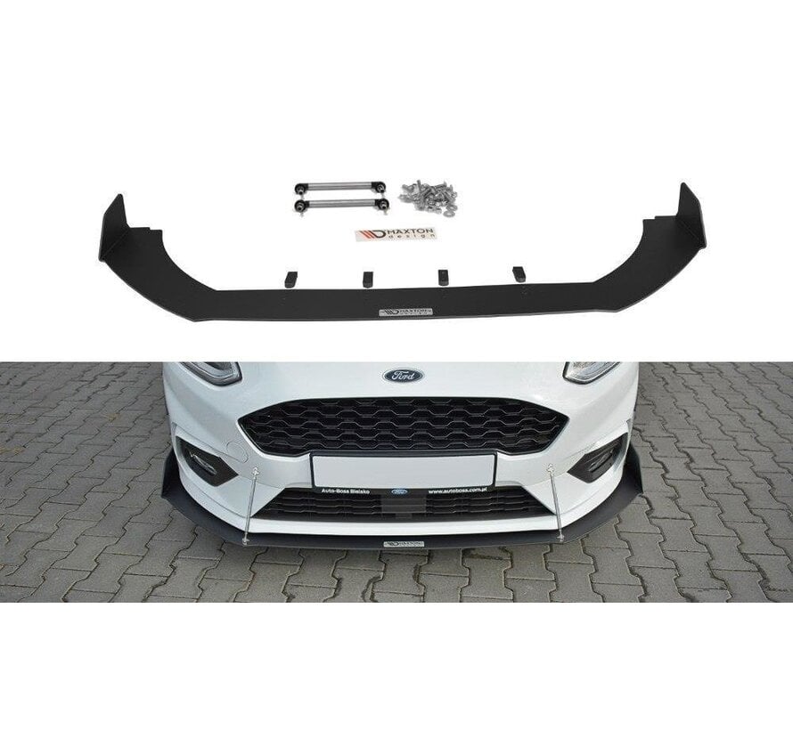 Maxton Design Front Racing Splitter V.1 Ford Fiesta Mk8 ST / ST-Line