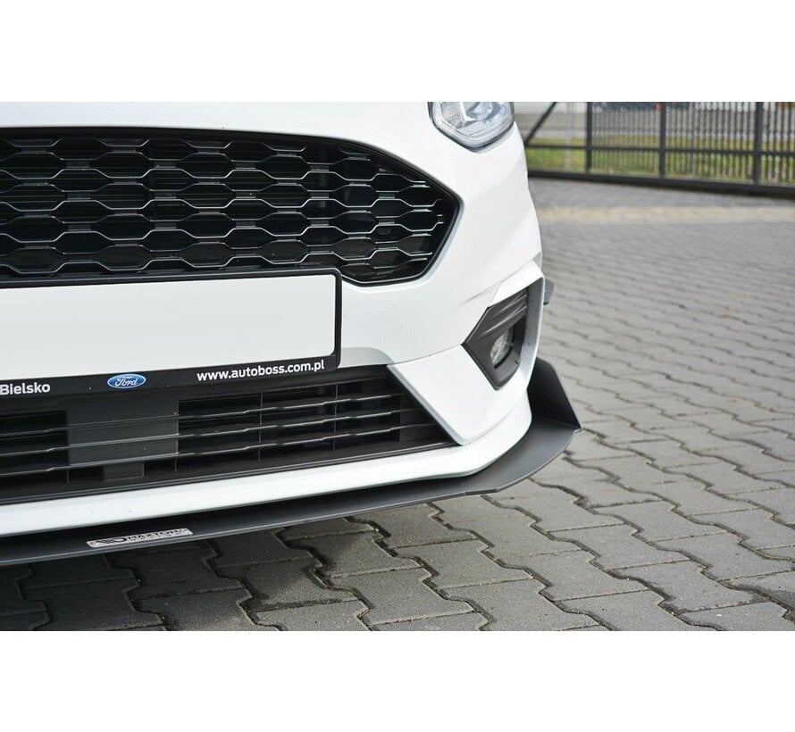 Maxton Design Front Racing Splitter V.1 Ford Fiesta Mk8 ST / ST-Line