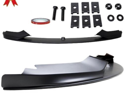 Maxton Design Maxton Design Frontspoiler Sport-Performance for BMW 4 F32 F33 F36 Black Matt with M-Package