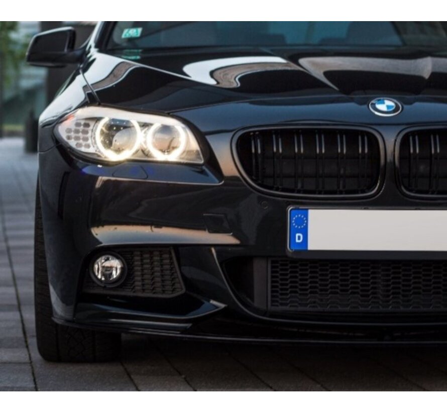 Maxton Design Frontspoiler Sport-Performance Black Matt for BMW 5 Series F10 F11 with M-Package
