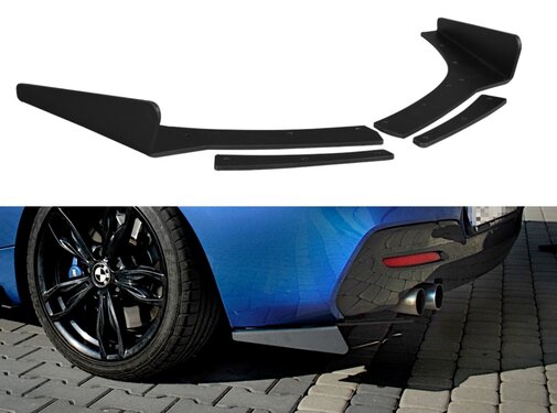 Maxton Design Maxton Design REAR SIDE SPLITTERS BMW 1 F20/F21 M-Power FACELIFT