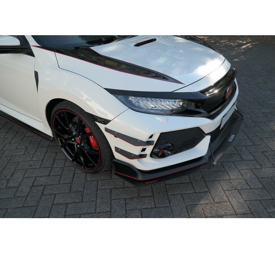 Maxton Design CANARDS HONDA CIVIC X TYPE R