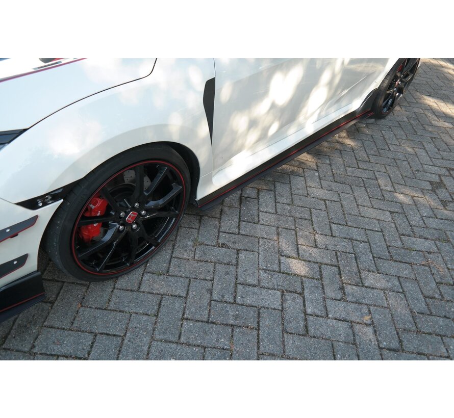Maxton Design RACING SIDE SKIRTS DIFFUSERS HONDA CIVIC X TYPE R