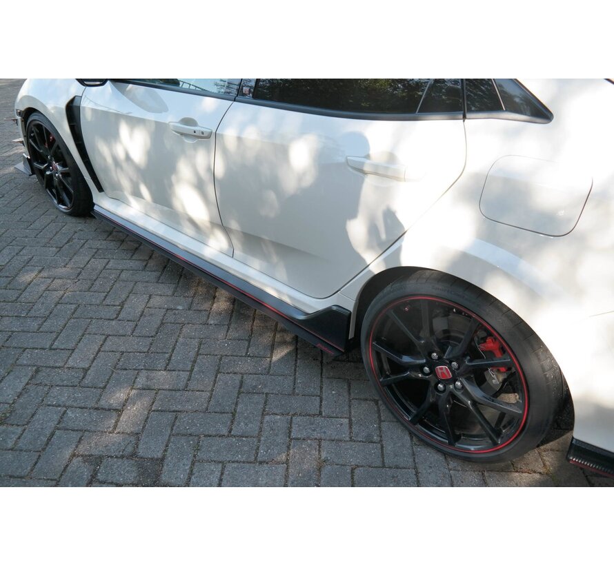 Maxton Design RACING SIDE SKIRTS DIFFUSERS HONDA CIVIC X TYPE R
