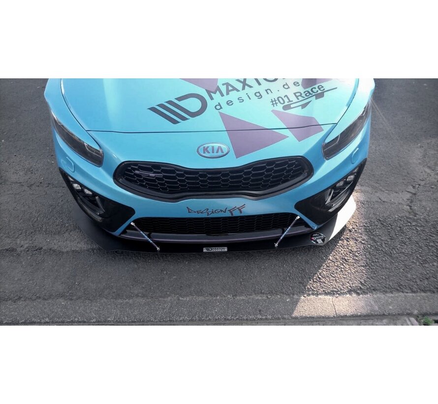 Maxton Design FRONT RACING SPLITTER KIA CEE'D / PRO CEE'D GT MK2