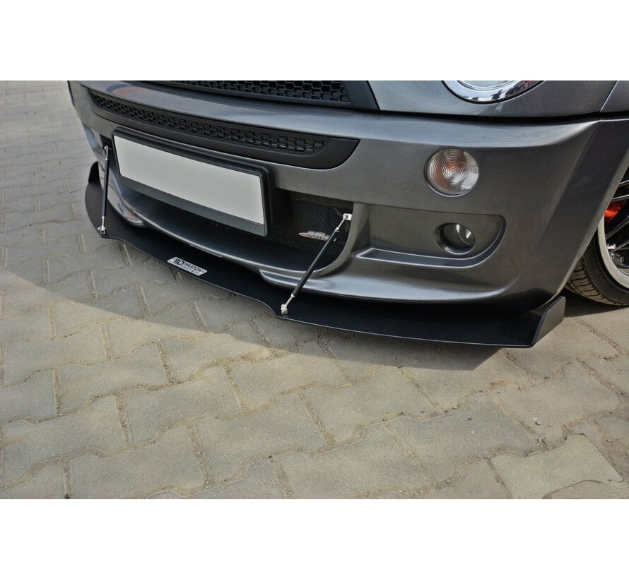 Maxton Design FRONT RACING SPLITTER MINI R53 COOPER S JCW