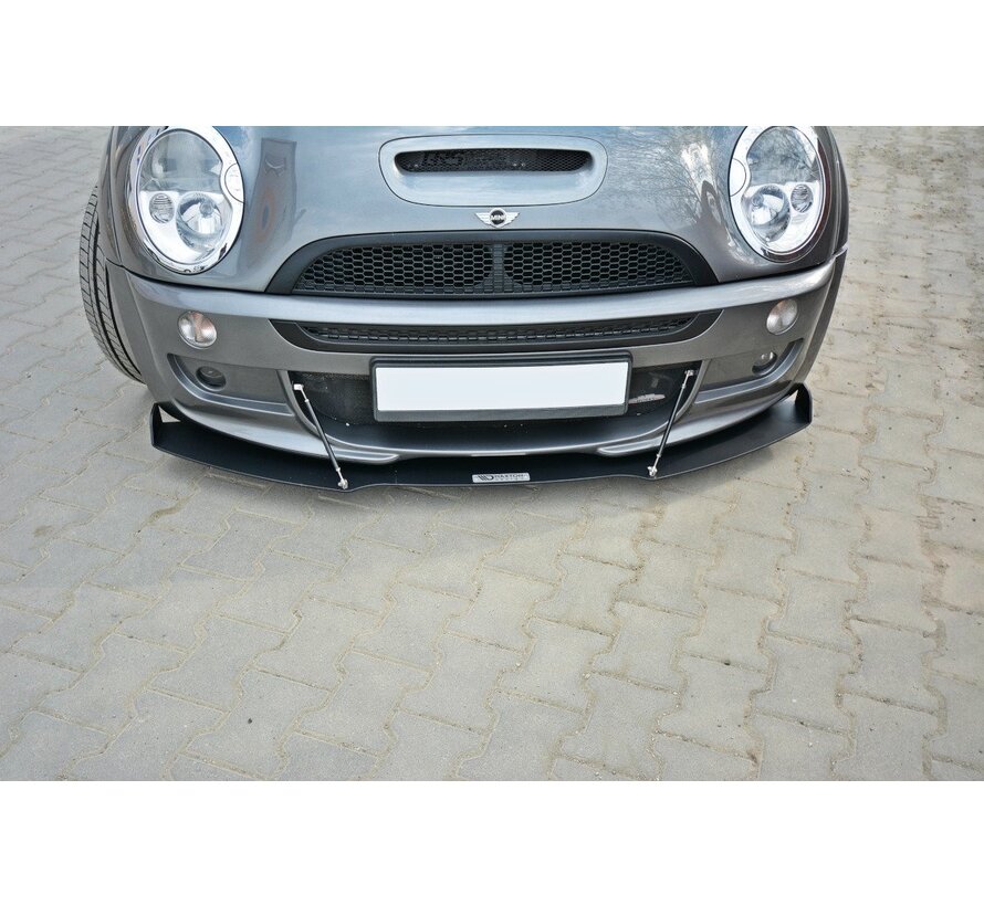 Maxton Design FRONT RACING SPLITTER MINI R53 COOPER S JCW