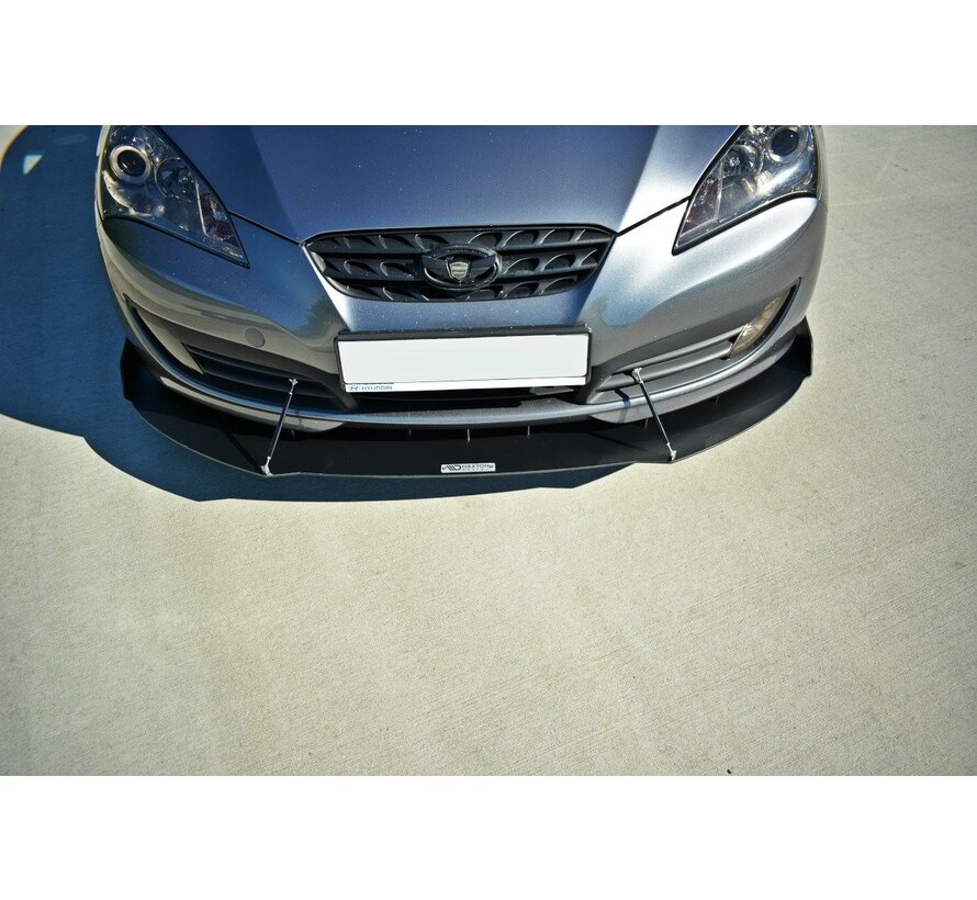 Maxton Design FRONT RACING SPLITTER HYUNDAI GENESIS COUPÉ MK.1