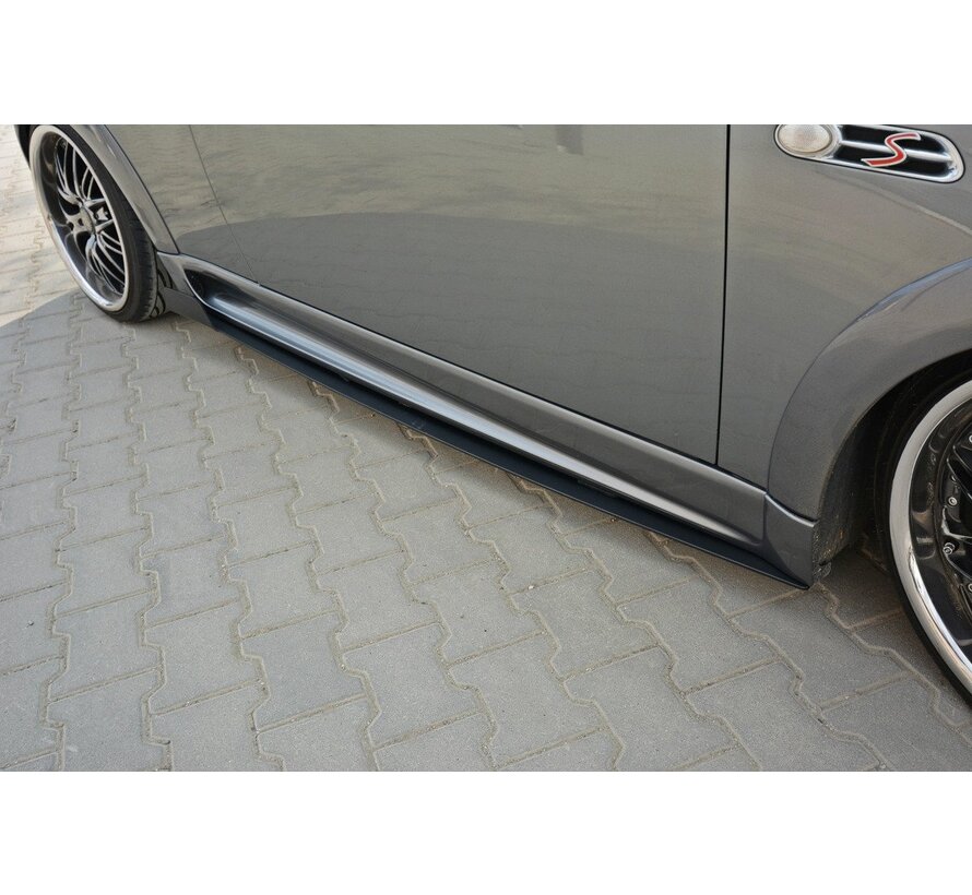 Maxton Design RACING SIDE SKIRTS DIFFUSERS MINI R53 COOPER S JCW