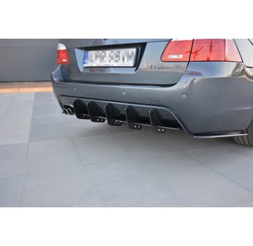 Maxton Design Maxton Design REAR DIFFUSER for passend voor BMW 5 E61 (TOURING) WAGON M-PACK
