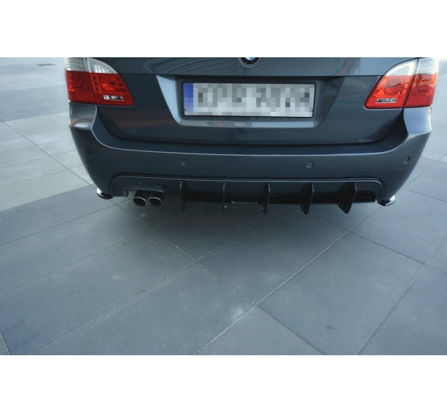 Maxton Design REAR DIFFUSER for BMW 5 E61 (TOURING) WAGON M-PACK