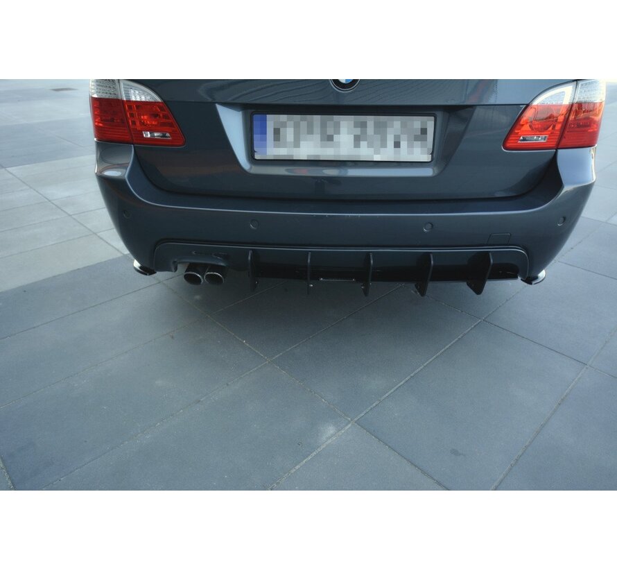 Maxton Design REAR DIFFUSER for passend voor BMW 5 E61 (TOURING) WAGON M-PACK