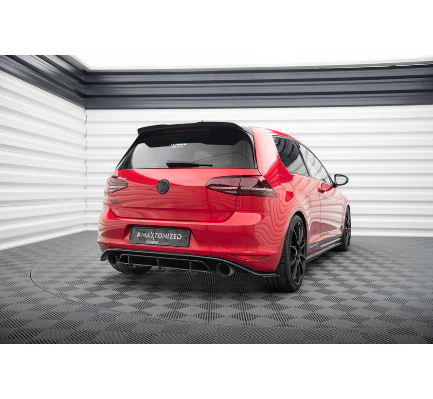 Maxton Design REAR DIFFUSER VW GOLF VII GTI CLUBSPORT