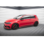 Maxton Design RACING SIDE SKIRTS DIFFUSERS VW GOLF VII GTI CLUBSPORT