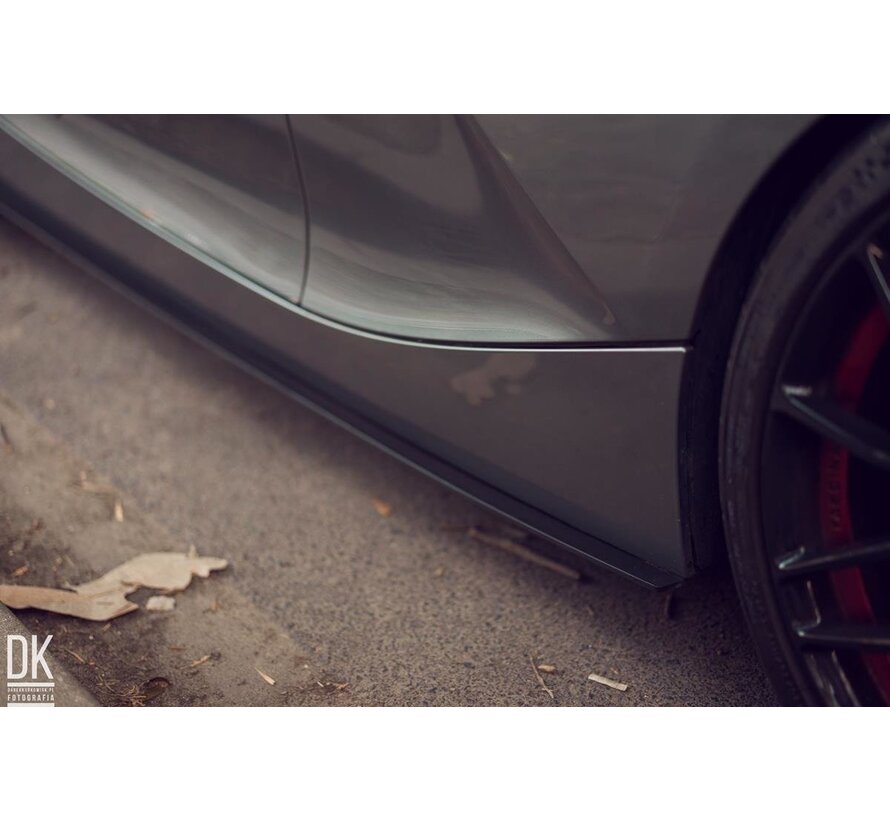Maxton Design RACING SIDE SKIRTS DIFFUSERS BMW Z4 COUPE E86