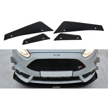 Maxton Design Maxton Design Front Bumper Wings (Canards) Ford Fiesta ST Mk7 FL